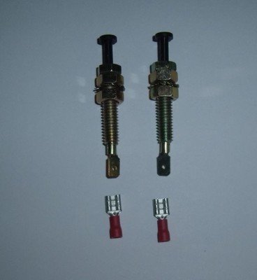 (2) DEI 8607 Hood Door Trunk Lid Pin Switch Viper Clifford Avital Python Alarms 