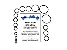 Proto SLG Ultralite Paintball Marker O-ring Oring Kit x 2 rebuilds / kits