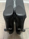 BNIB Chanel Black Cap Toe Pumps Size 36.5 — photo 4