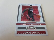 2019-20 Panini Contenders Winning Ticket LeBron James #2 Lakers MVP