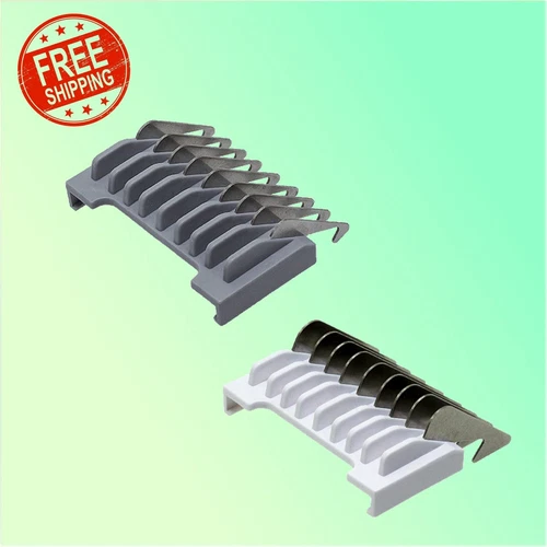 Moser set Combs 1.5mm & 4.5mm Stainless steel slide-on attachment 1233-7180