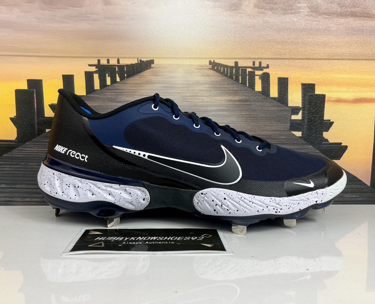 nike huarache blue cleats