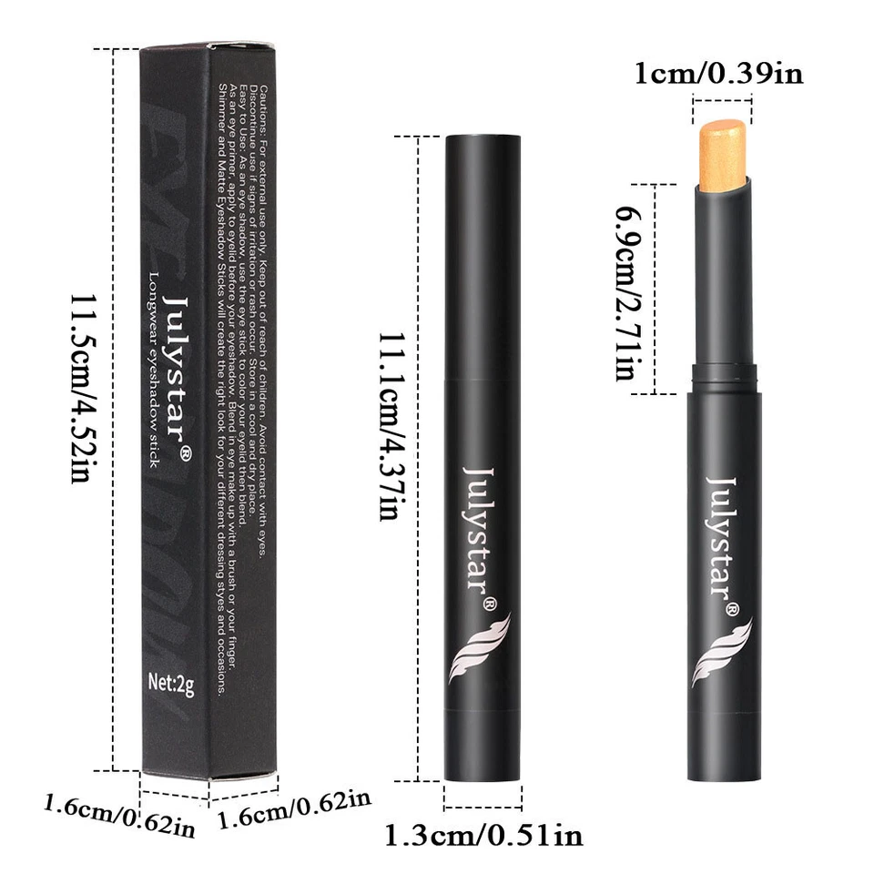 Highlight Pencil Waterproof Eye Shadow Stick Eyeshadow Pen Pearlescent Makeup - Image 2 of 4