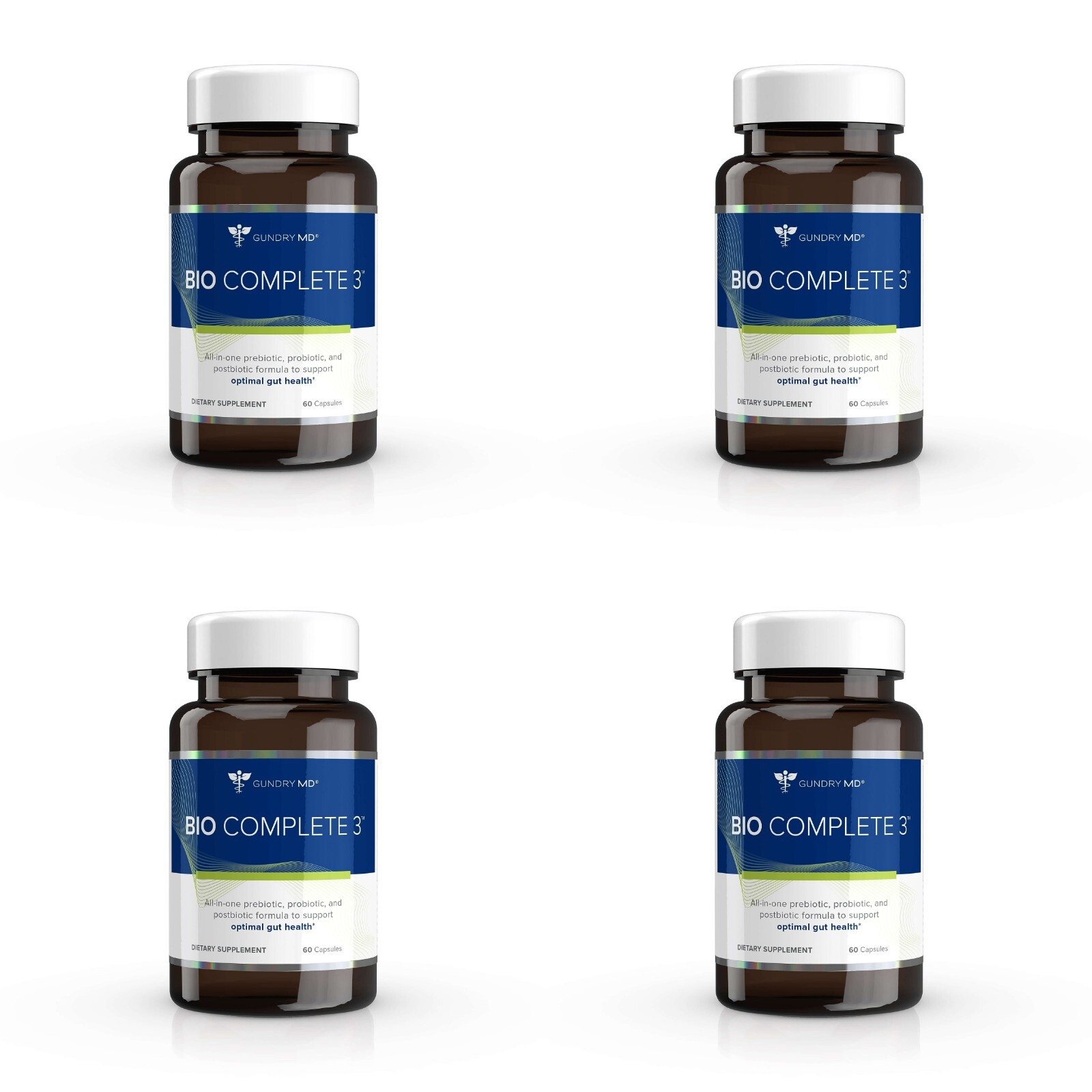 BIO COMPLETE 3 Gundry MD 60/120/360 Caps Prebiotic, Probiotic