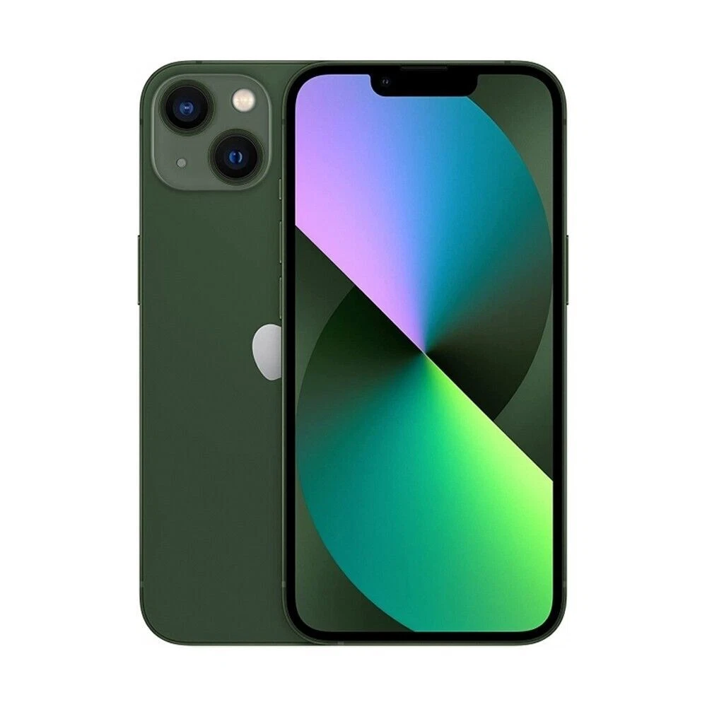 【美品】Apple iPhone 13 128GB グリーン バッテリー 90% Apple iPhone 13 128GB Green Unlocked, 90%+ Battery Excellent