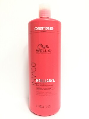 Wella Invigo Brilliance Fine / Normal Conditioner Colored Hair, 33.8 oz
