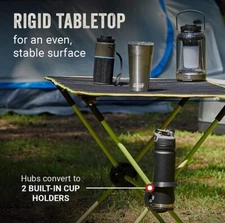 Coleman Full Size MANTIS Camping Table - Compact Foldable Sturdy Easy Setup