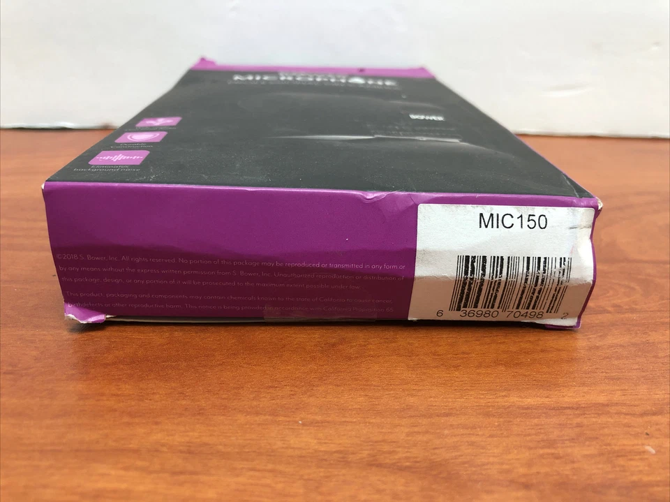 Micrófono profesional Bower para cámara réflex digitales y videocámaras - CAJA ABIERTA Foto 3 de 3