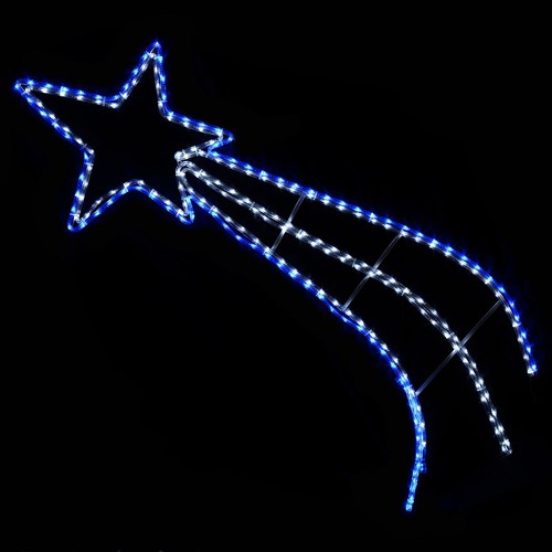 Shooting Star Rope Light Christmas Outdoor Decoration Flashing LED