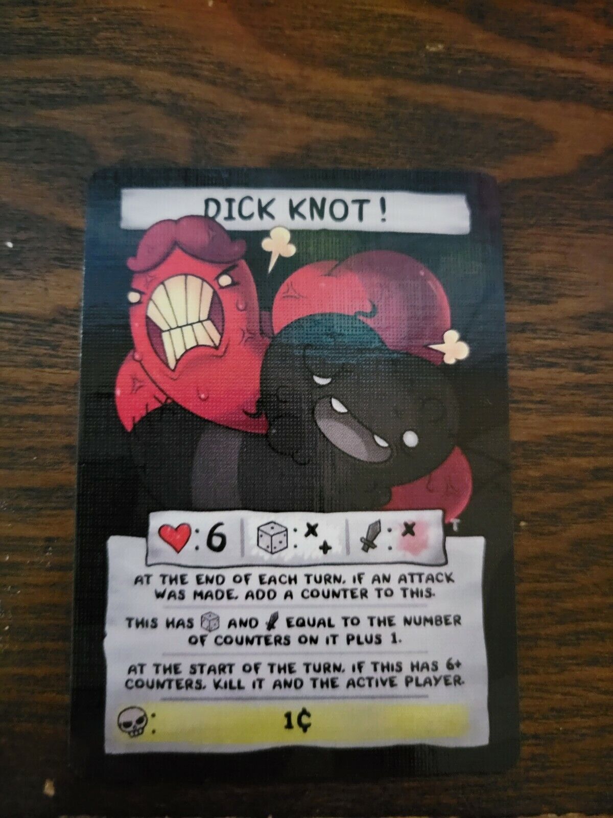 Dick Knot! Four Souls card