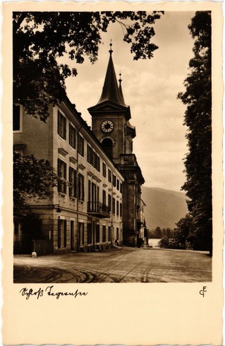 CPA AK Tegernsee mit Hirschberg und Kampen GERMANY (1212978