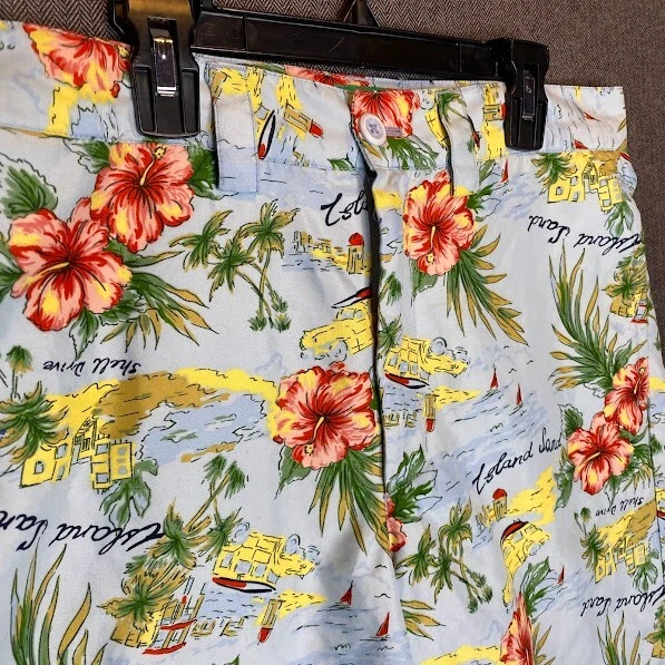 Pantalones Cortos Flujo Líquido Para Hombre 30W Multicolor Colorido Playa Floral Aire Libre Correr Deporte Foto 2 de 4