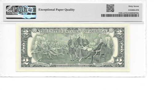 2003A SAN FRANCISCO $2 FRN (LA Block) PMG 67 EPQ SUPERB GEM UNCIRCULATED - Picture 8 of 24