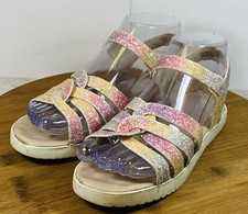 The Children s Place Girls Ombre Glitter Sandals Size 3