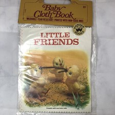 Vintage Rare Baby Cloth Book Non Toxic