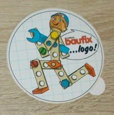 Alter Aufkleber | Sticker LORENZ baufix Holspielzeug Männchen