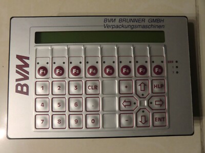 Lauer PCS 090 m PCS Plus MPI Operator Panel BVM Brunner GmbH