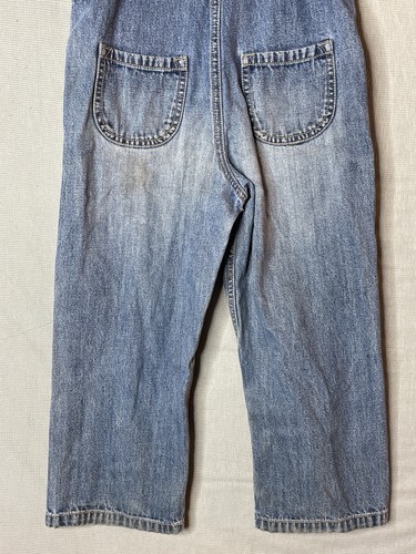 Osh Kosh Bgosh Youth Overalls Size 4 Vestbak Light Wash - Distressed - Picture 8 of 12