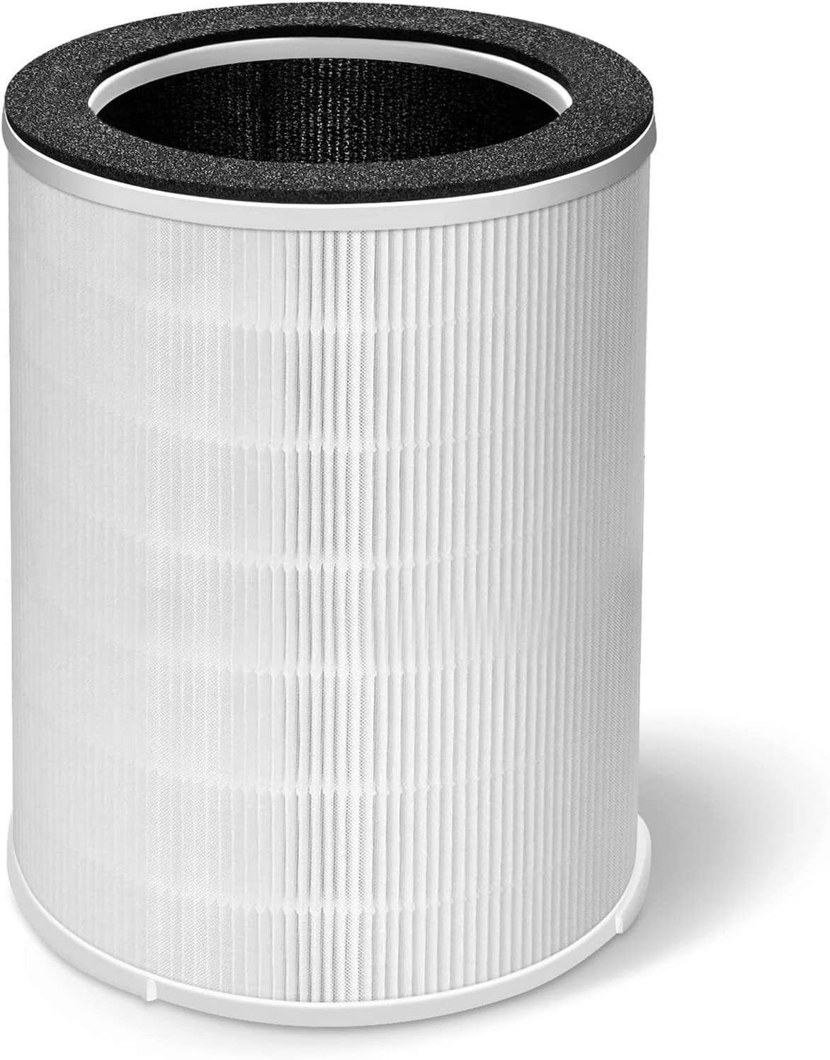 White 3-in-1 Pre-Filter, H13 True HEPA Filter Air Purifier Replacement Filter