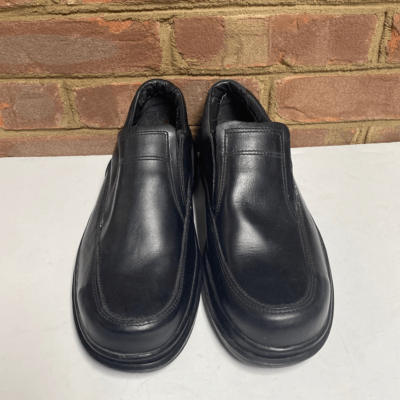 RED WING Steel Toe Slip-On Electrical Hazard Black Leather Loafer Size 8 Men main image 4