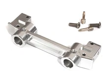 Silver Machined Alloy Front Bumper Mount for Axial 1/10 SCX10 II 6X6 (AXI31634)