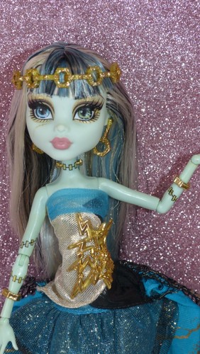 MONSTER HIGH FRANKIE STEIN 13 WISHES HAUNT THE CASBAH POUPÉE DOLL MATTEL 2012 - Photo 13/24