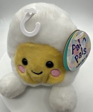 Aurora, 33575, Palm Pals Bobby Egg, 5In, Eco-friendly soft toy, White