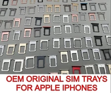 Sim Card Tray Holder Slot Replacement Apple iPhone 6 6S 7 8 Plus X XS Max XR OEM