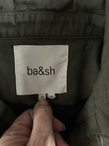 Ba&Sh Jacket Viscose Sz XS GREEN EXCELLENT!! - Picture 2 of 8