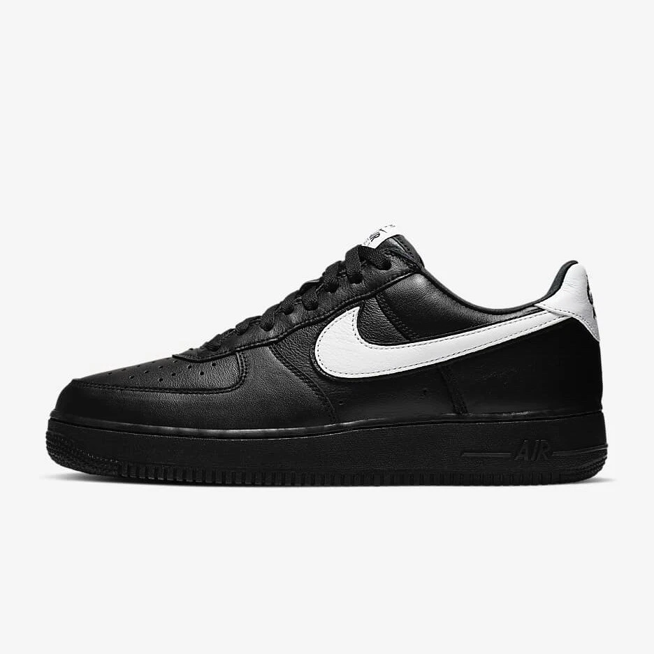 Nike Air Force 1 Retro QS Low Black | eBay