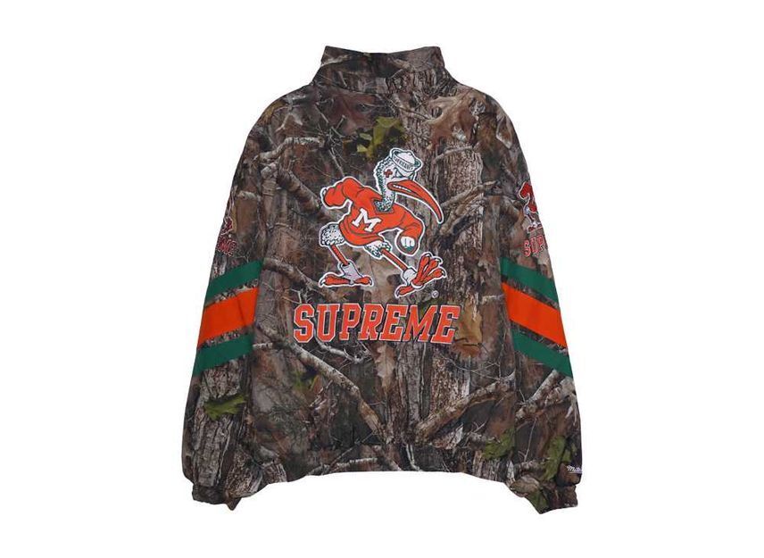Supreme Mitchell & Ness NCAA Hooded Stadium Jacket Leaves | eBay Supreme Mitchell & Ness NCAA Hooded Stadium Jacket Leaves | eBay