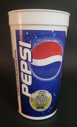 2 Copas Pepsi Star Wars Episodio 1 - C-3PO y OBI-WAN Kenobi - 32 oz. - Pieza de juego - Imagen 7 de 7