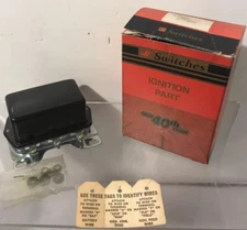 NOS Switches Inc 601230 Voltage Regulator 1963 - 1964 Fords
