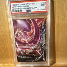 Mewtwo V-UNION SWSH162 2021 SWSH Promo Holo PSA 9 Graded Pokemon TCG on eBay