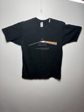 Pink Floyd Dark Side Prism Rainbow Triangle T-Shirt Large Black Classic
