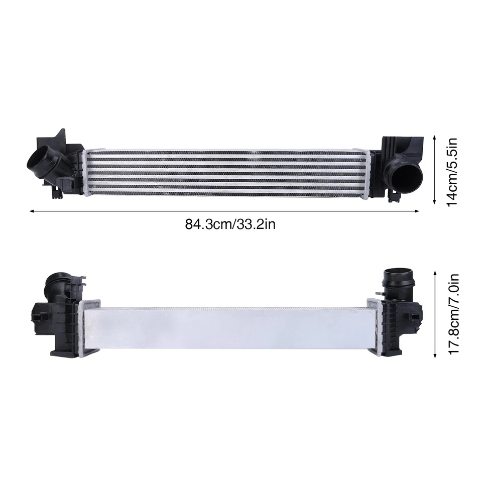 17517617597 Intercooler carga enfriador de aire 96378 para Mini Cooper Cooper Clubman Foto 3 de 4