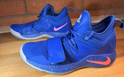 Size 11.5 - Nike Mens PG 2.5 x PlayStation 2018 Paul George Blue BQ8388-900