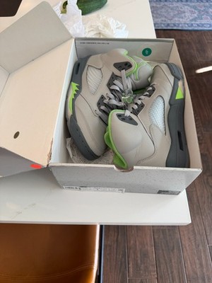 Size 7 - Jordan 5 Retro Green Bean