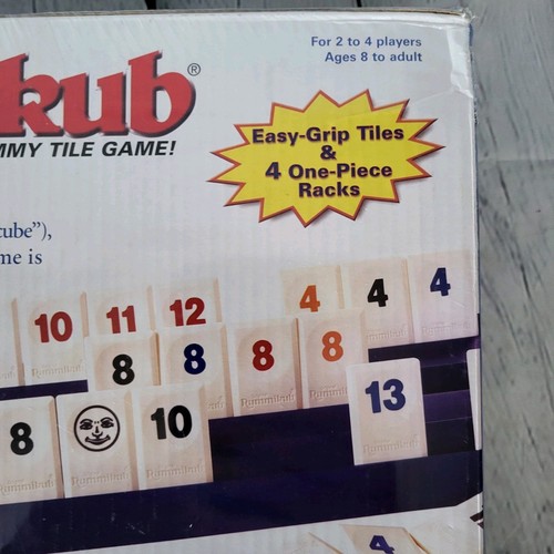 Neu Vintage 1997 Pressman Das Original Rummikub Spiel Fabrikversiegelte Verpackung - Bild 3 von 7