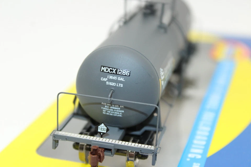 Athearn HO Scale MDCX Grupo Mexico UTC 13K Acid Tank Car #1286 NOS - Image 4 of 4