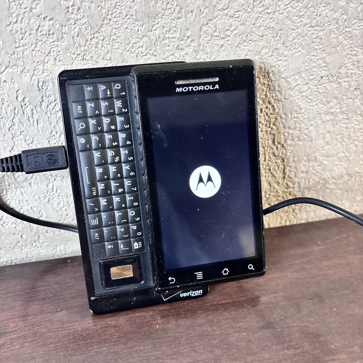 Motorola Droid A855 Smartphone - Black (Verizon) - Works - Phone