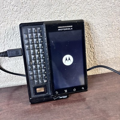 Motorola Droid A855 Smartphone - Black (Verizon) - Works - Phone