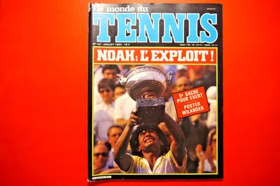 Le monde du tennis Nr. 42, 1983, Noah l exploit, Roland Garros
