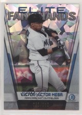 2019 Bowman Chrome Elite Farmhands Atomic Refractor /150 Victor Victor Mesa 0c2