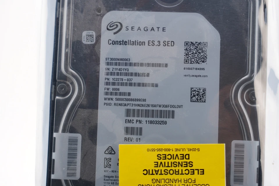 Seagate ST3000NM0063 Constellation ES.3 3TB 3.5" SAS HDD - Image 4 of 4