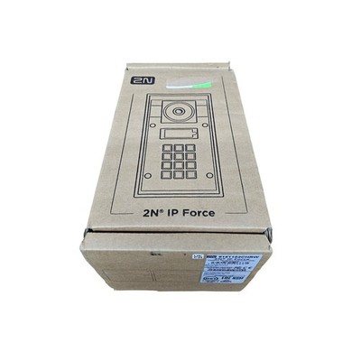 2N IP Force Intercom Unit 9151102CHRW HD Camera 2 Button NEW