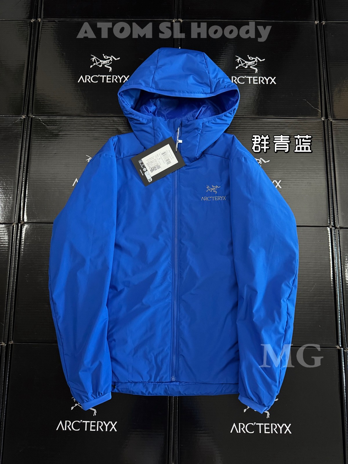 ARC Atom SL Chaqueta de Algodón con Capucha a Prueba de Viento Abrigo Cálido Impermeable Senderismo Prendas de abrigo