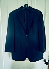 Boss Hugo Boss Mens 38R Pure New Wool Blazer with Single Vent and 2 Buttons
