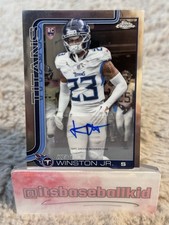 Kevin Winston Jr ROOKIE AUTO - 2025 Topps Chrome NFL #RA-KW RC