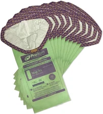 ProTeam 107313 Intercept Micro Filter Bags Open Collar 10-Quart Capacity,10-Pack